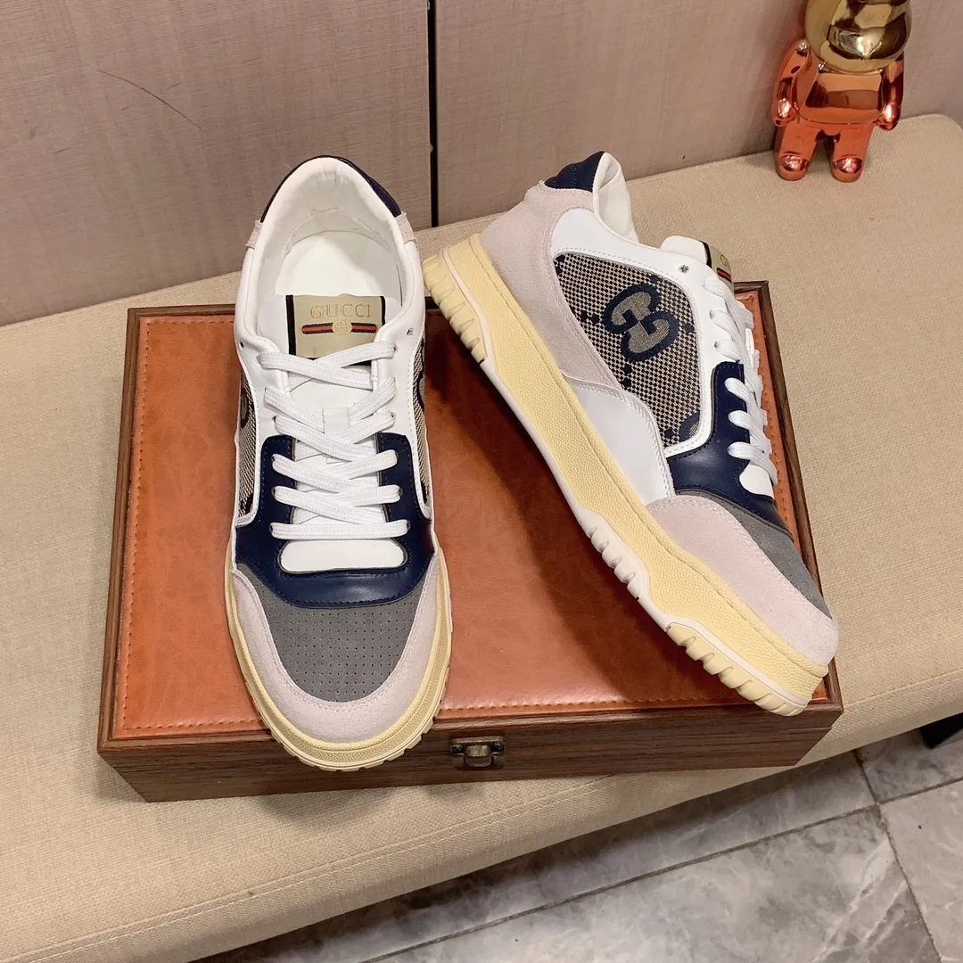 Men's Men's Shoes💰442💰💰🎩🎩[Lightning][Lightning] "GUCCI*" The latest and most popular casual shoes, top brand [Seduce] luxury ~ purchasing agent, top quality ~. [Strong] The upper is made of imported breathable cloth fabric with cowhide material ➕ breathable sheepskin feet (•) and fine workmanship. The original stylish and stylish soft rubber wear-resistant and non-slip outsole is light and comfortable on the feet. The real thing looks better in real photos. No. 013: code: 38-44, 3️⃣ colors selected